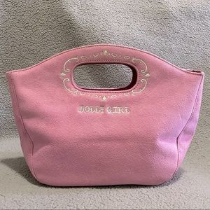 Anna Sui Dolly Girl Rose Pink Lilac Color Suede Bag Purse